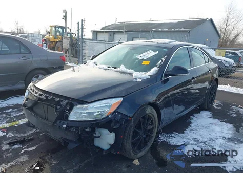 2012 Buick Regal Turbo - Premium 1 from USA, damaged, VIN 2G4GS5EV9C9149328